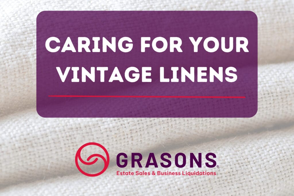 Blog Post on how to care for your vintage linens.